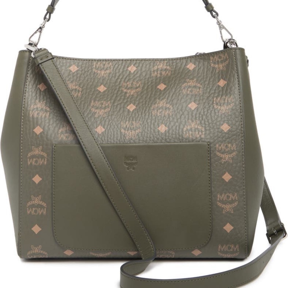 MCM Medium Aren VI leather bag